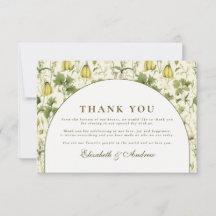 Neutral Botanical Arch Garden Wedding