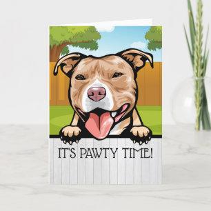 Carte De Remerciements NEW PET Party Time Card