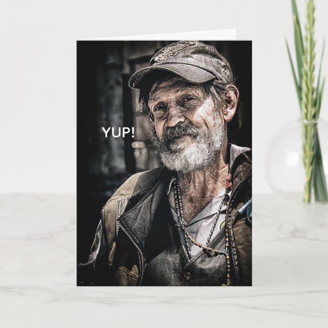 CARTE DE REMERCIEMENTS NO DOUBT - BELATED BIRTHDAY CARD (Devant)