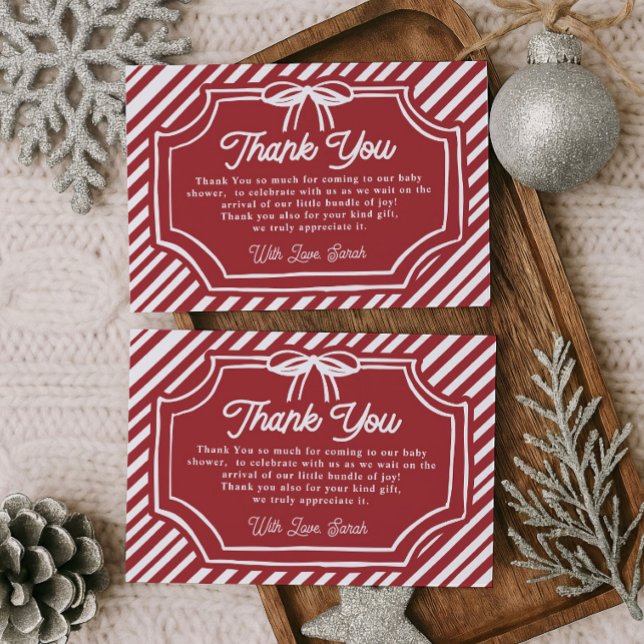 Carte De Remerciements Noël  (Créateur téléchargé)