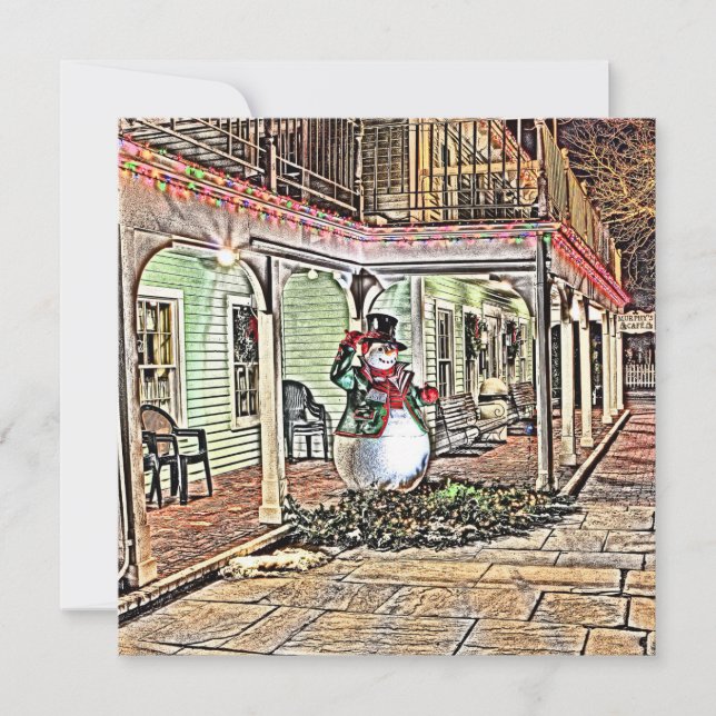 Carte De Remerciements Noël 2019001 (Devant)