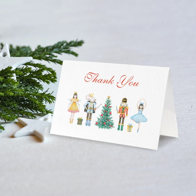 Carte De Remerciements Noël Casse-Noisette (Créateur téléchargé)