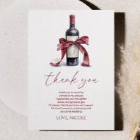 Nœud de Bouteille de Vin Rouge Vino Avant les Vœux