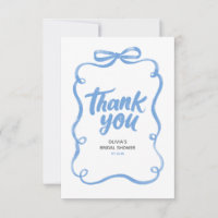 Nœud de ruban bleu poussiéreux Mariage fantaisiste