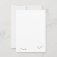 Nom de script Feuille tiré à la main simple