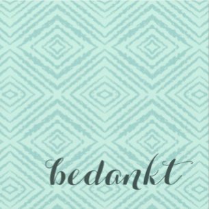 Carte De Remerciements Note de remerciement néerlandaise