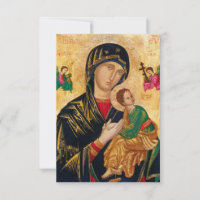 Notre-Dame du Perpétuel Secours Icône Vierge Marie