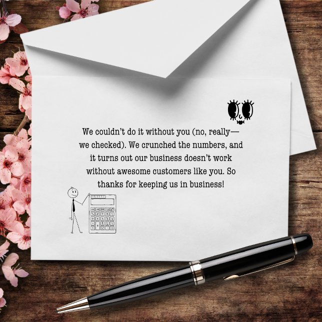 Carte De Remerciements Nous ne pourrions pas le faire sans vous, vraiment (Créateur téléchargé)