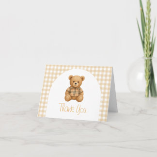Carte De Remerciements Nous pouvons à peine attendre la Baby Shower
