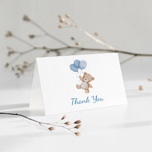 Carte De Remerciements Nous pouvons attendre le Baby shower