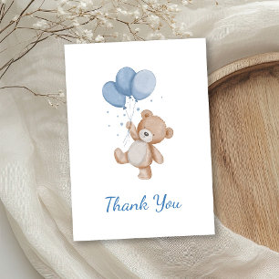 Carte De Remerciements Nous pouvons attendre le Baby shower