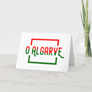 Carte De Remerciements O Algarve