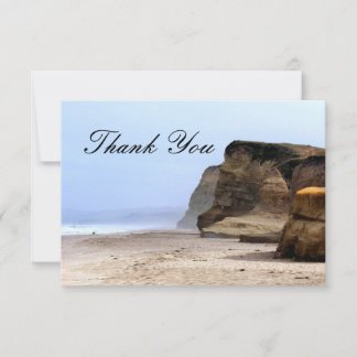 Carte de remerciements Ocean Cliffs