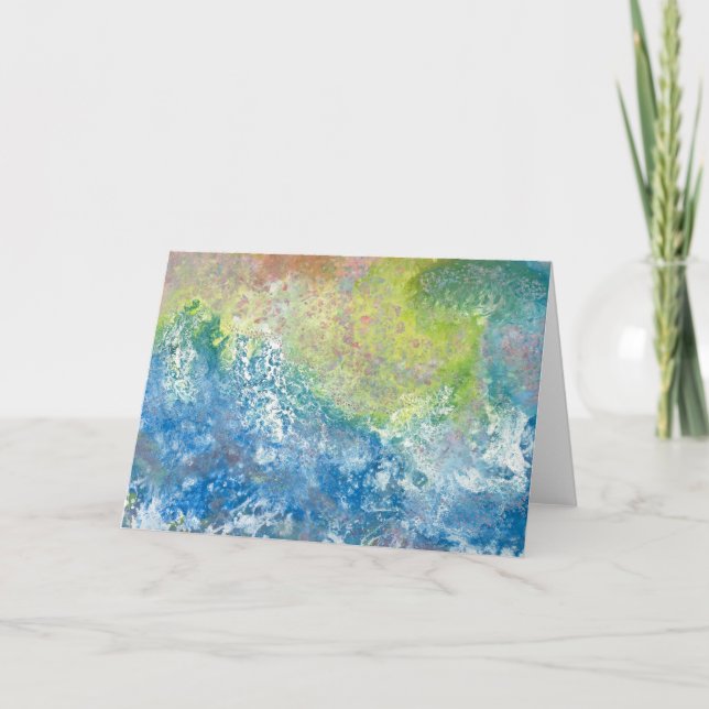 Carte De Remerciements Octavia Greeting Card by Iris Grace Painting (Devant)