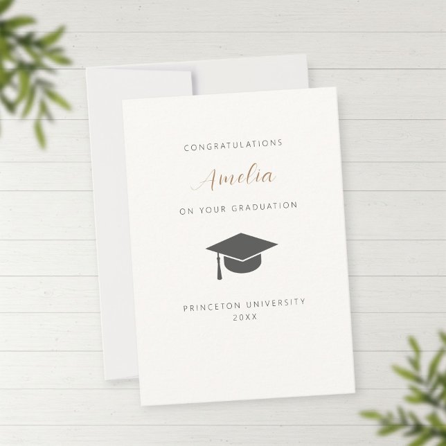 Carte De Remerciements Oersonalized graduation card (Créateur téléchargé)