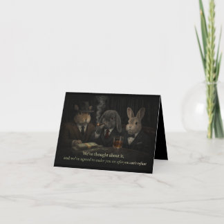 Carte De Remerciements Offer you can't refuse