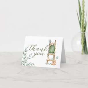 Carte De Remerciements Oh Baby Boho Eucalyptus Baby shower
