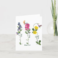 Oiseau Avec Fleur Justice Amour Miséricorde Et Mar