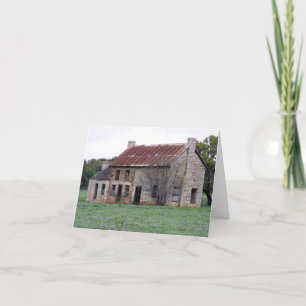 Carte De Remerciements Old Stone
