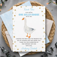 One Silly Goose Boys 1er Anniversaire