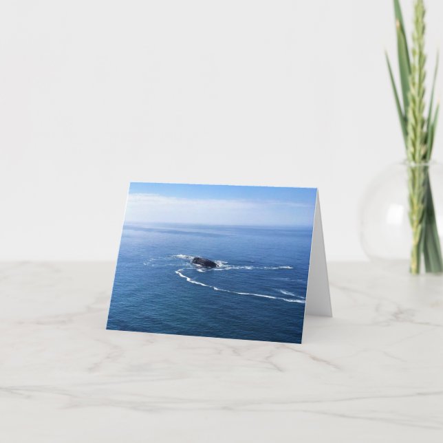 Carte De Remerciements Otter Rock, Cape Foulweather, Newport, Oregon (Devant)