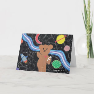 Carte De Remerciements Out of This World - KidsArt pour CHOC