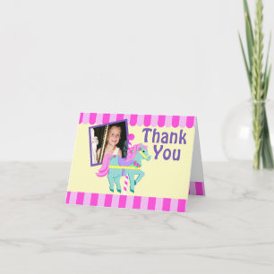 Carte De Remerciements Painted Pony Thank You