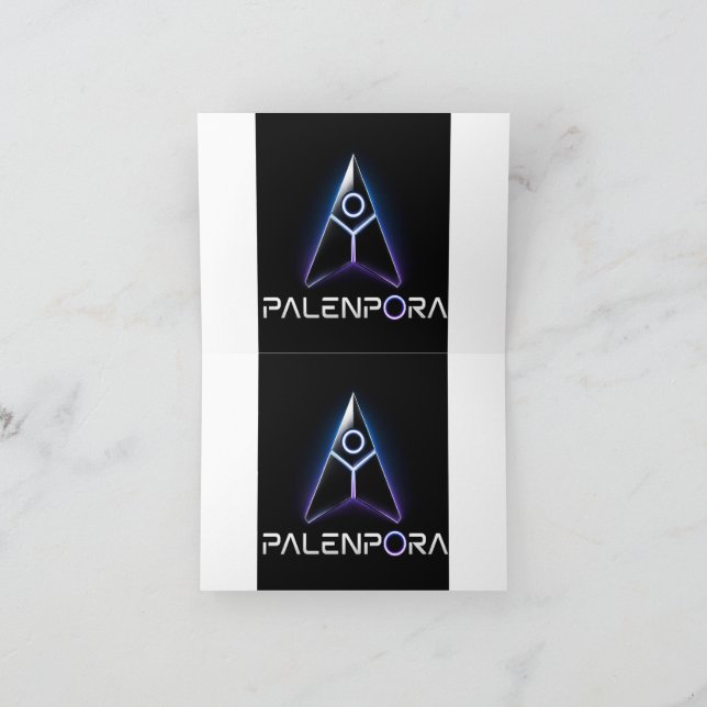 Carte De Remerciements Palenpora (Intérieur)