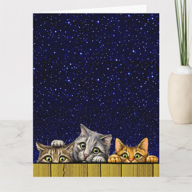 Carte De Remerciements Papa / N'Importe Qui - Revenez ! -Carte de vœux (Devant)