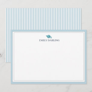 Carte De Remerciements Papeterie de luxe personnalisée avec logo coquilla
