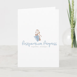 Carte De Remerciements Papier à lettres Postpartum Progress® Warrior Mom®