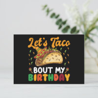 Parlons Taco De Mon Anniversaire Cinco De Mayo Fêt