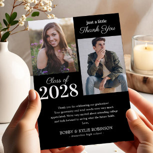 Carte De Remerciements Parti conjoint de graduation frère