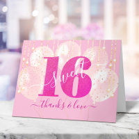 Parties scintillant rose sucré 16 Anniversaire Bal