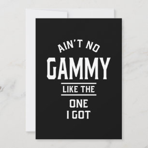 Carte De Remerciements Pas de gammy comme celui que j'ai