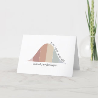 Carte De Remerciements Pas votre psychologue scolaire moyen