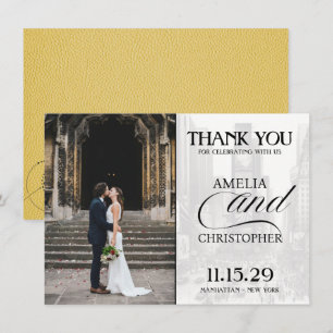 Carte De Remerciements Passeport de New York Jaune