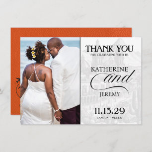 Carte De Remerciements Passeport d'Orange Mexique