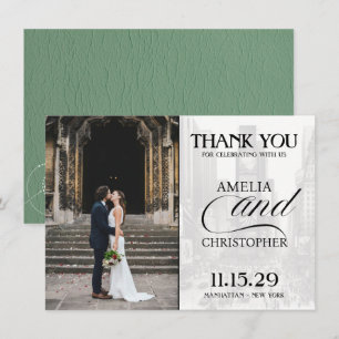 Carte De Remerciements Passeport vert de New York