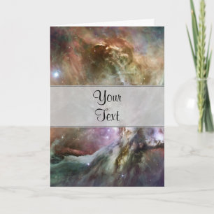 Carte De Remerciements Pastels de nébuleuse d'Orion