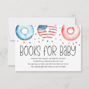 Carte De Remerciements Patriotique Donut Baby Sprinkle Livres pour Baby C