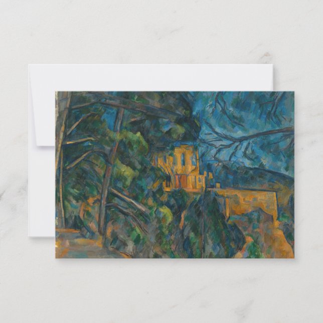 Carte De Remerciements Paul Cezanne - Château Noir (Devant)