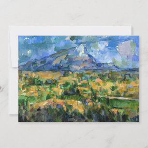Carte De Remerciements Paul Cezanne - Mont Sainte-Victoire
