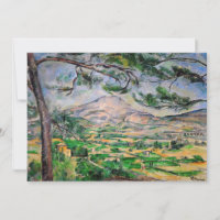 Paul Cezanne - Mont Sainte-Victoire et Grand Pin