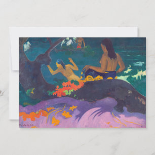 Carte De Remerciements Paul Gauguin - By the Sea / Fatata te Miti