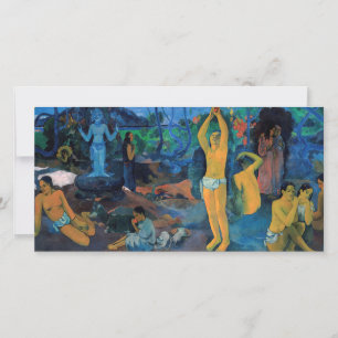 Carte De Remerciements Paul Gauguin - D'où venons-nous ?