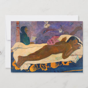 Carte De Remerciements Paul Gauguin - L'Esprit des morts à regarder