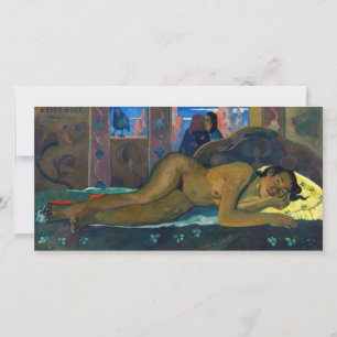 Carte De Remerciements Paul Gauguin - Nevermore / O Taiti