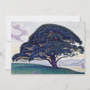 Carte De Remerciements Paul Signac - Le pin de Bonaventure