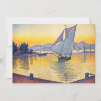 Paul Signac - Le Port au coucher du soleil, Opus 2